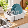 Self-Draining Dish Rack