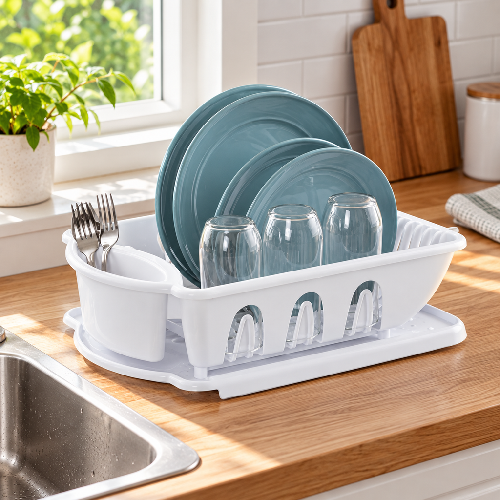 2-Piece Dish Drainer Set