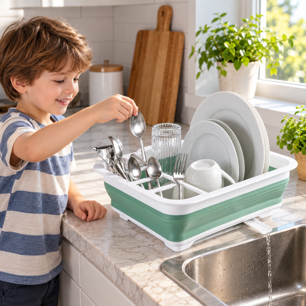 Collapsible Dish Drying Rack