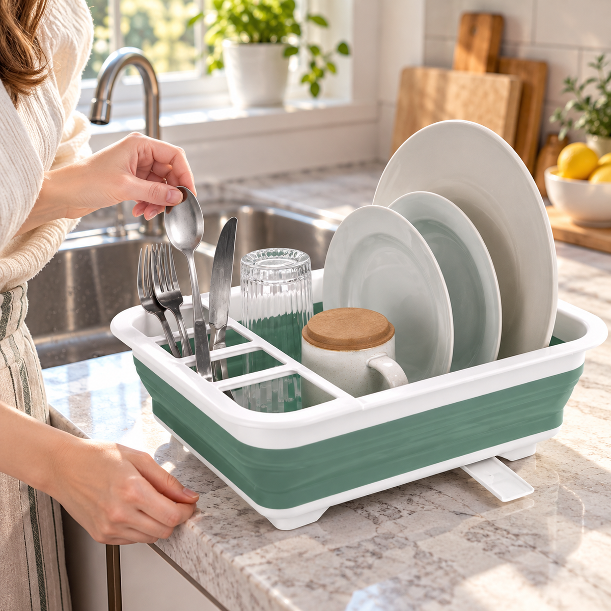 Collapsible Dish Drying Rack