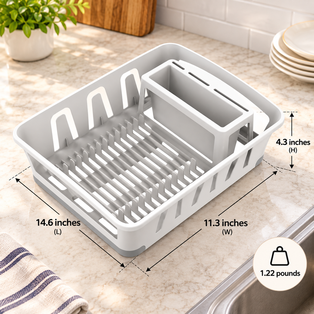 Expandable Dish Drying Rack