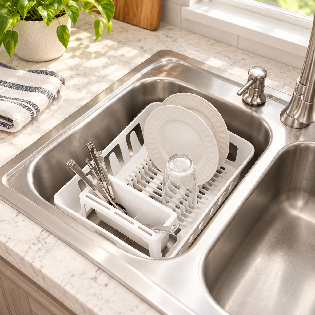 Expandable Dish Drying Rack