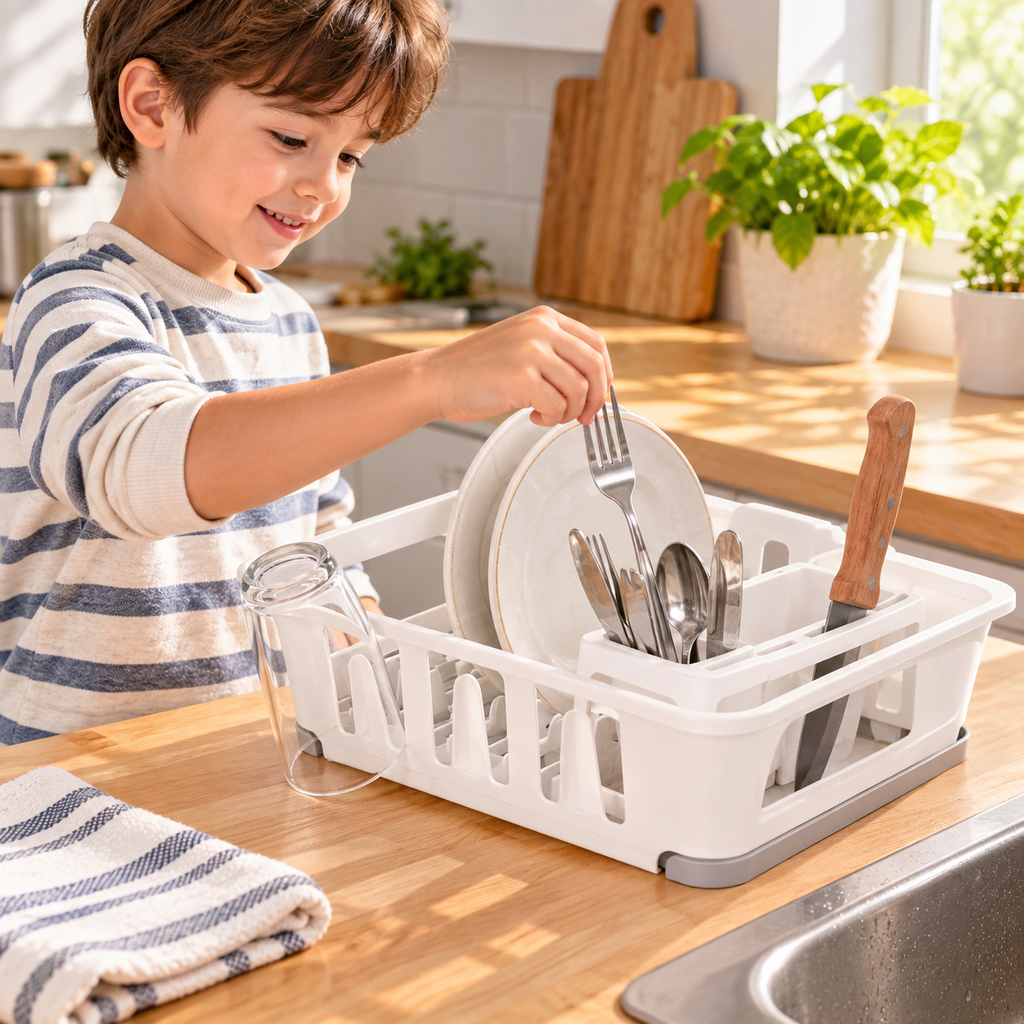 Expandable Dish Drying Rack