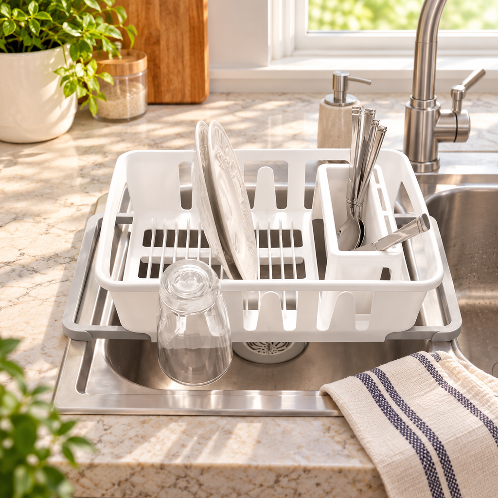 Expandable Dish Drying Rack