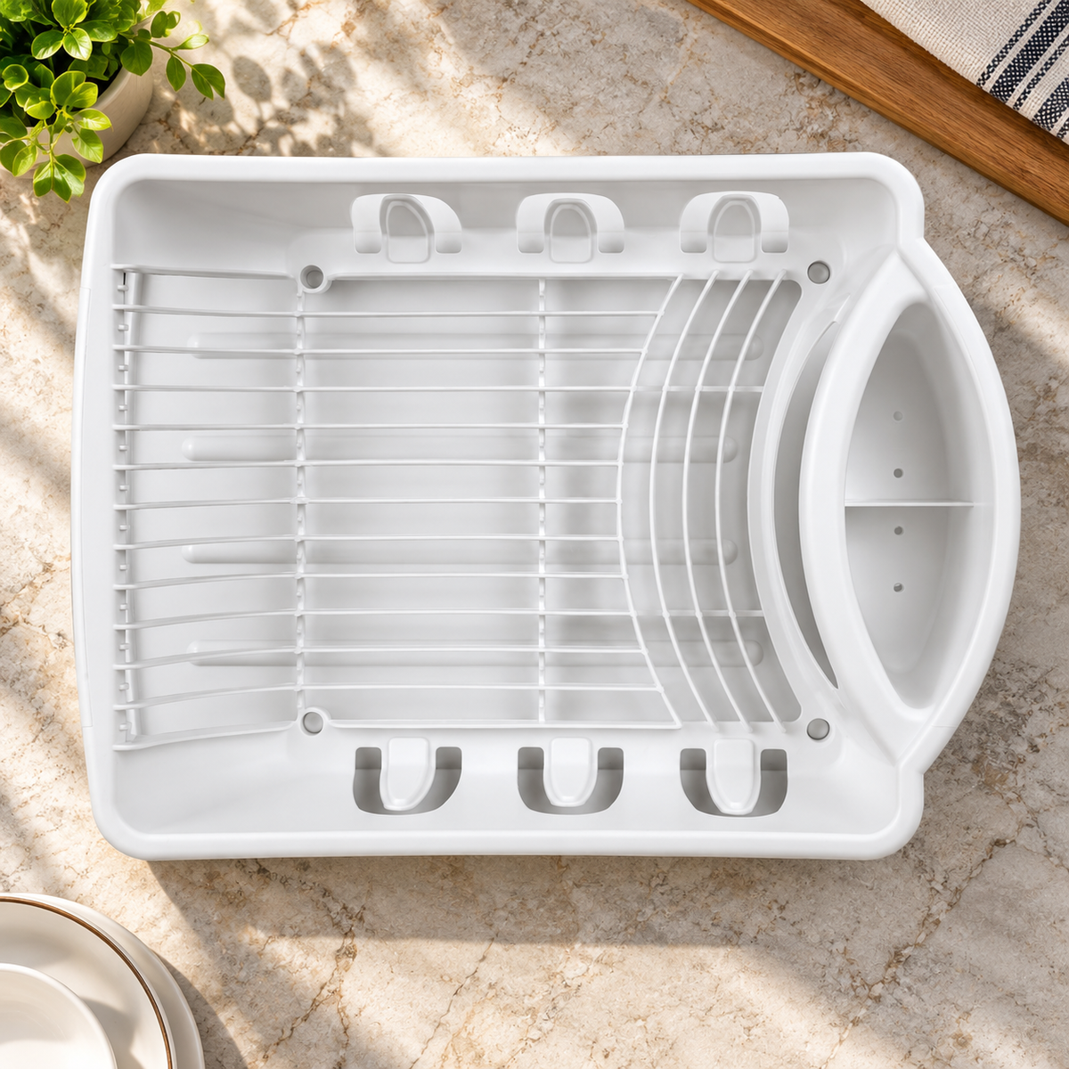 2-Piece Dish Drainer Set